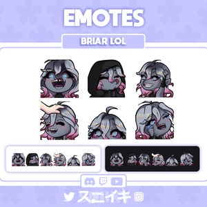 Briar League of Legends Emote Twitch/Discord/Youtube