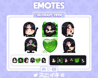 Valorant Viper Emote Twitch/Discord/Youtube
