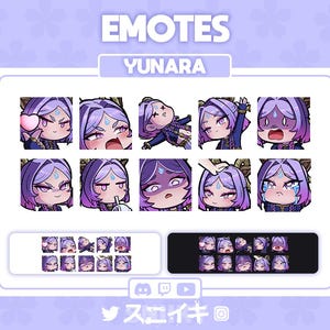 Yunara&#39;s Emote Twitch/Discord/Youtube