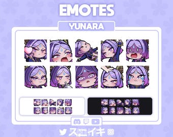 Yunara&#39;s Emote Twitch/Discord/Youtube