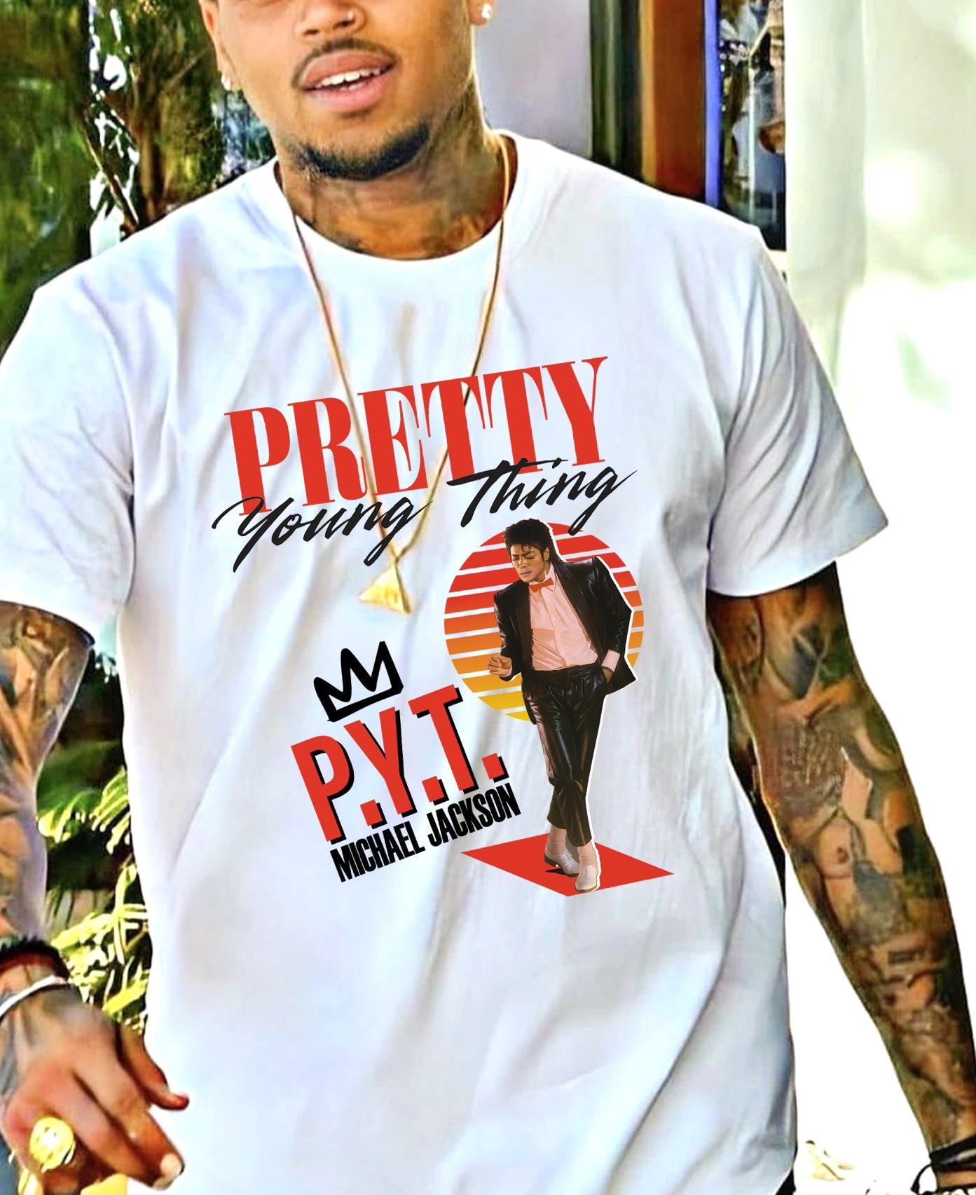 PYT Pretty Young Thing Jackson 80'S T-shirt, Concert Design - Etsy