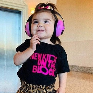 New Kids On the Block NKOTB 80&#39;s 90&#39;s Boy Band Baby Bodysuit Short or Long Sleeve