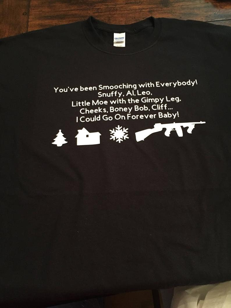 Home Alone Movie Inspired Quote Adult Shirt Smooching With | Etsy