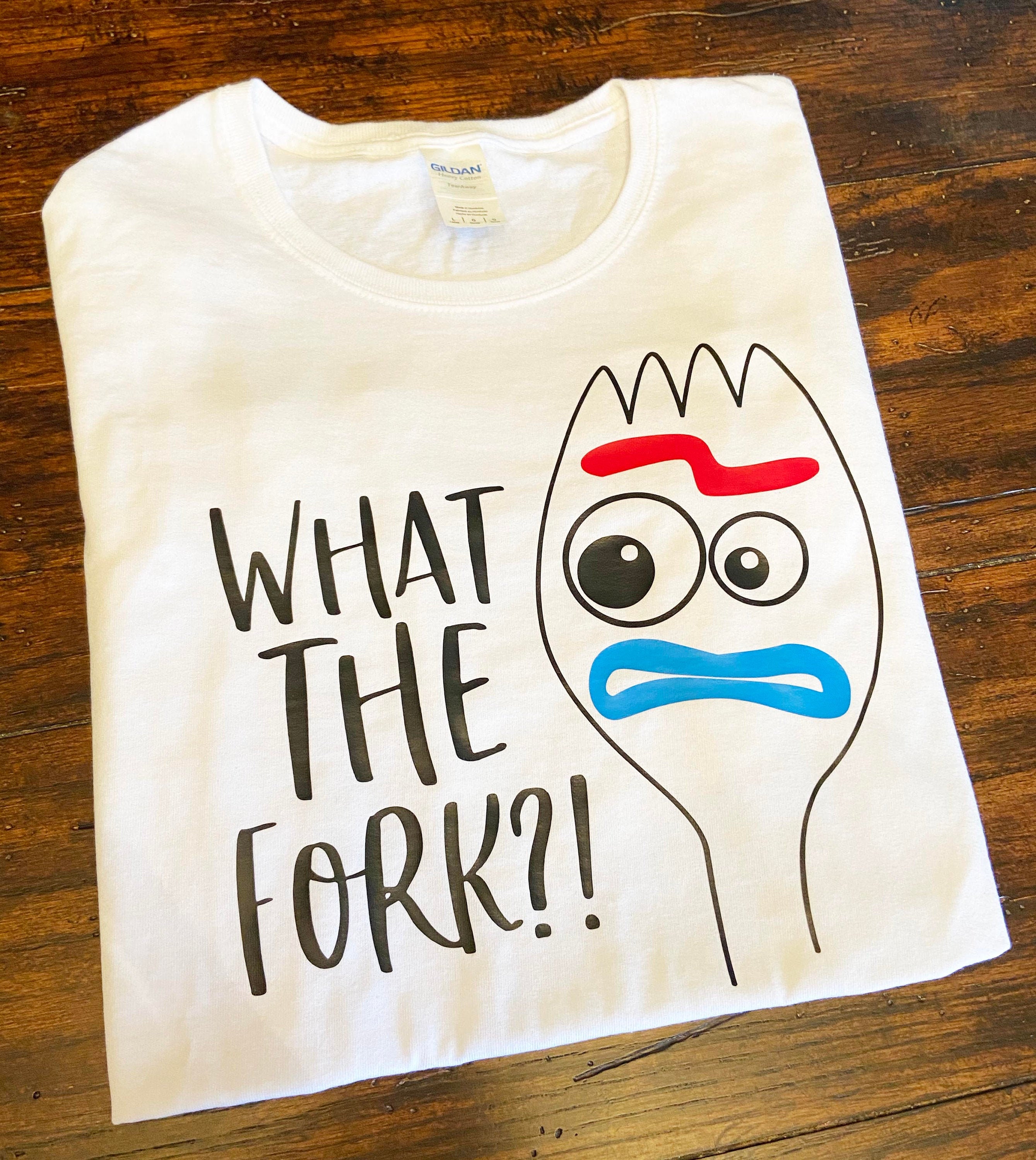 What the Fork Funny Toy Story Forky Shirt for Adults or | Etsy