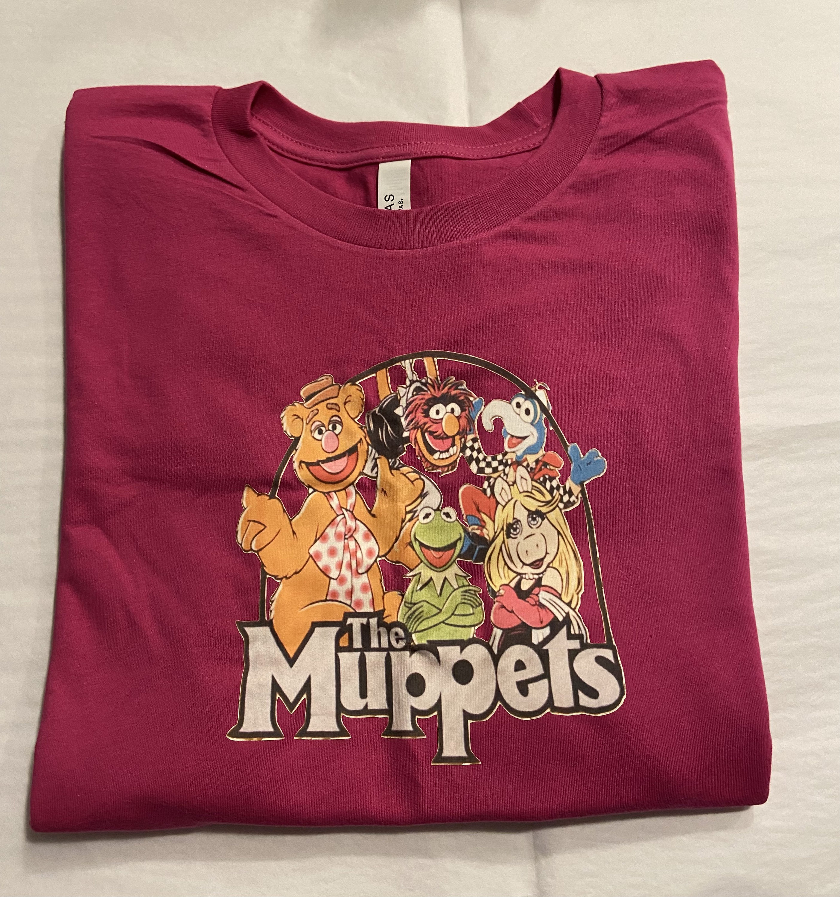 Men's Fozzy Bear Muppets T-Shirt - Official Licensed, 100% Ring Spun Cotton, Fashion Fit