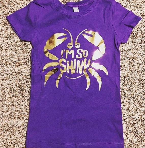 Disney Moana I'm so Shiny Tamatoa Crab Shirt, Bella Canvas or