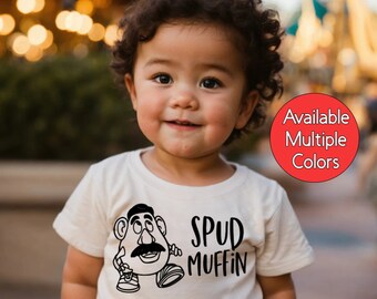 Pan Ziemniak Głowa Zabawna Zabawka Historia Disney Koszulka Spud Muffin Maluch Dzieci Dzieci Chłopiec Disney World Disneyland Wakacje