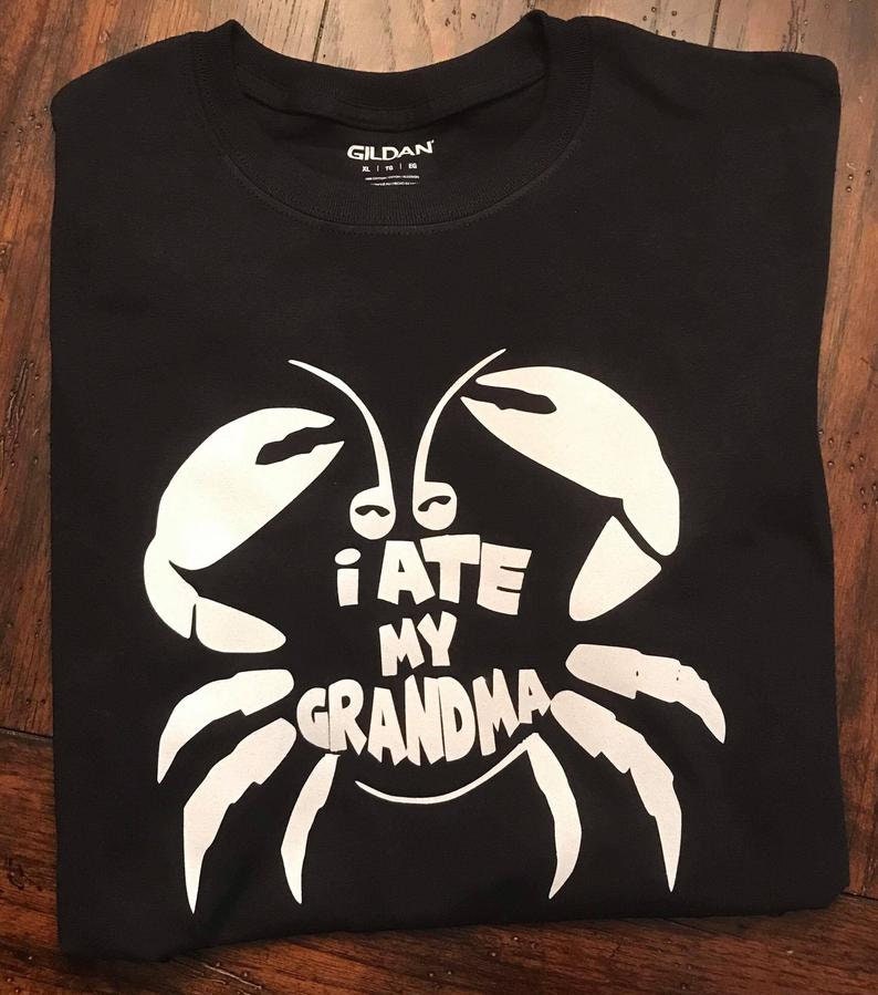 Disney Moana I Ate My Grandma Tamatoa Crab Shirt Women Adult Etsy