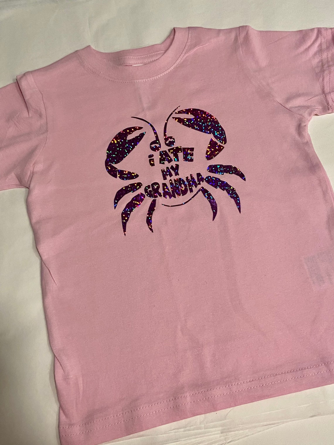 Disney Moana I Ate My Grandma Tamatoa Crab Funny Toddler Shirt Etsy