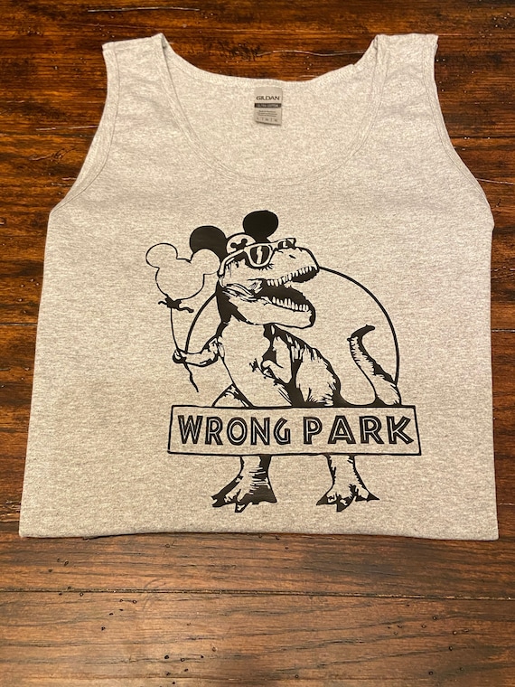 Wrong park hotsell disney shirt