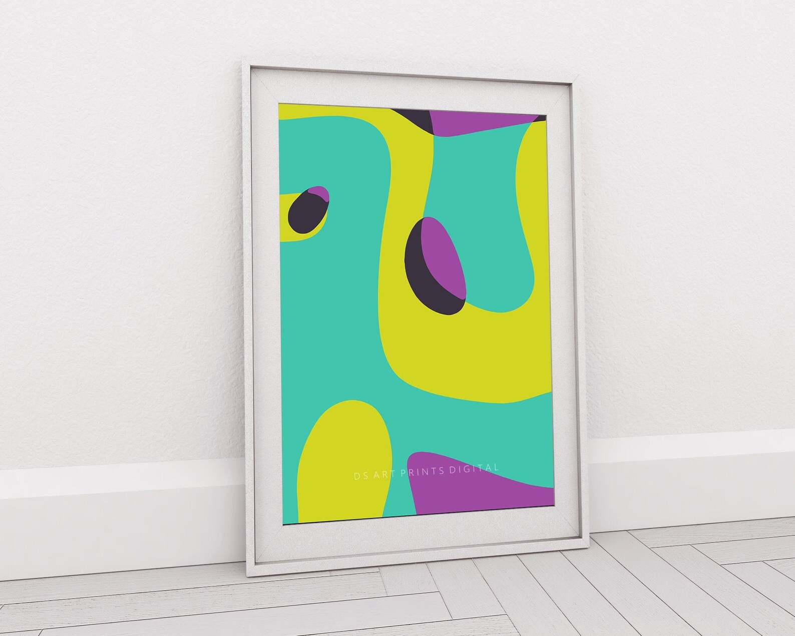 Abstract Geometric Art Print Printable Minimalist Wall Art Etsy