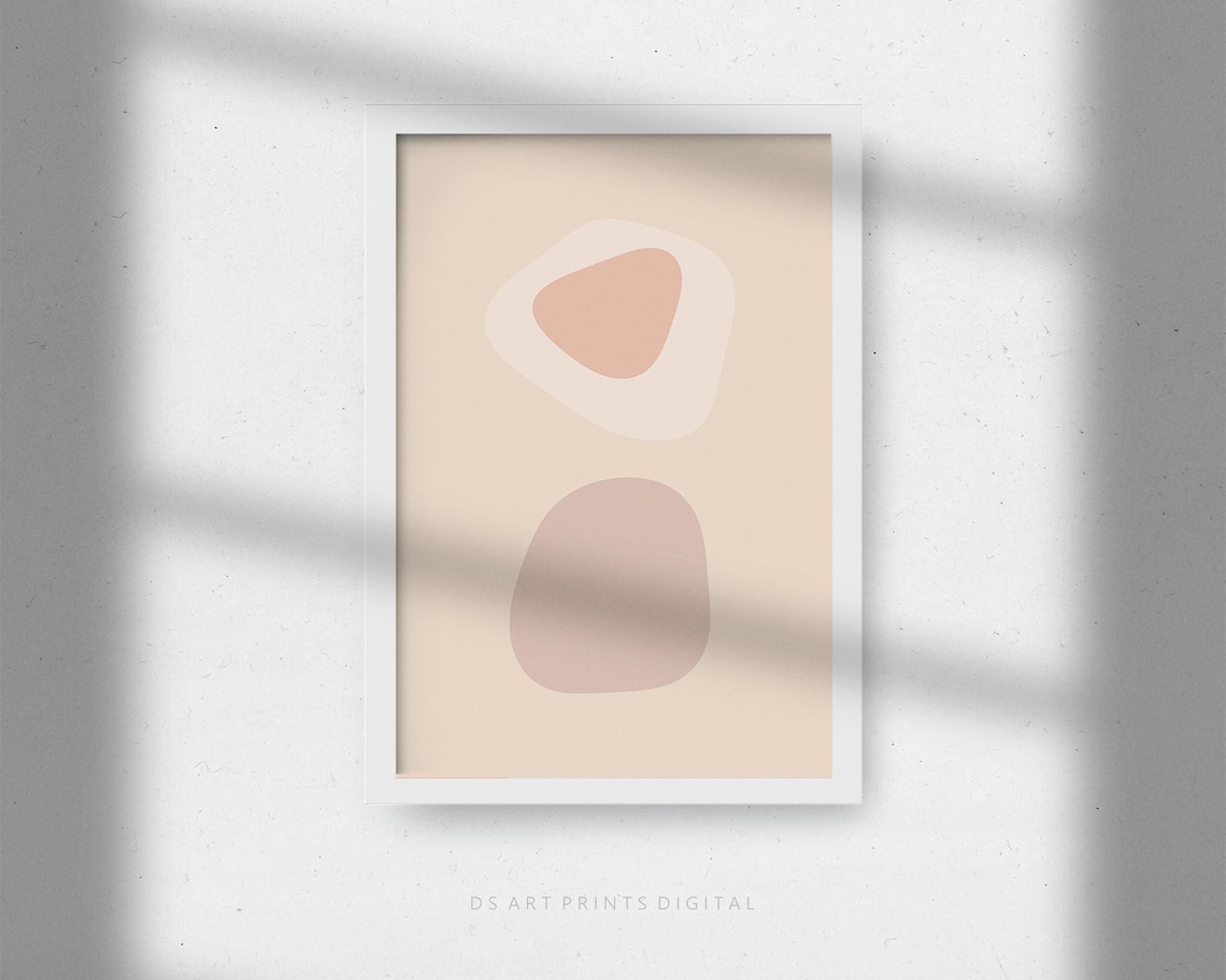Abstract Geometric Art Print Printable Minimalist Wall Art - Etsy