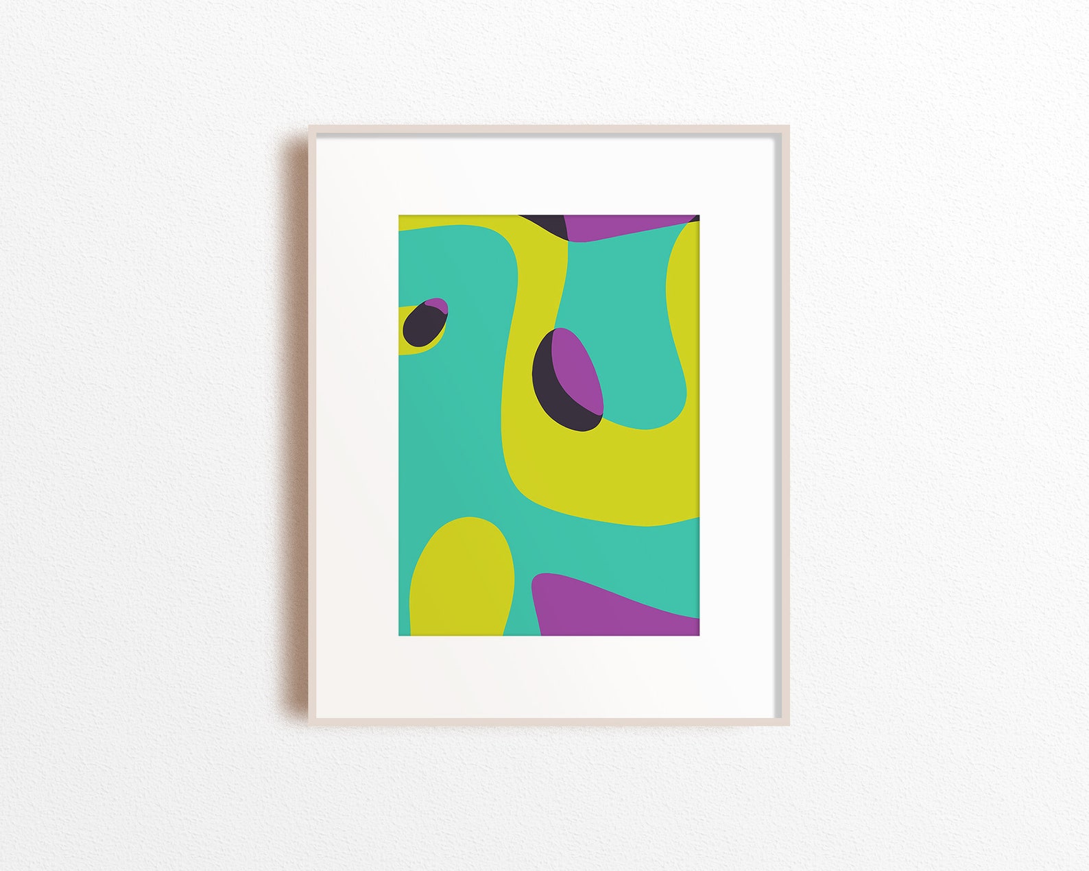 Abstract Geometric Art Print Printable Minimalist Wall Art Etsy