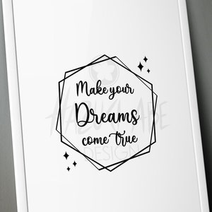 POTTER FILE Make your Dreams svg dxf