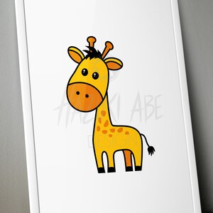 PLOTTERFILE Giraffe svg dxf jpg png