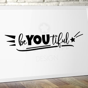PLOTTER FILE BeYOUtiful svg dxf jpg png