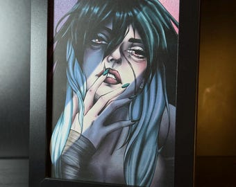 Amaya II - Anime Girl Art Print