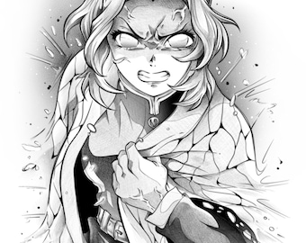 Impressão Shinobu Demon Slayer