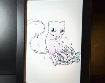 Pokémon Mew Print
