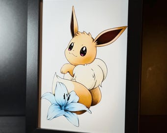 Pokémon Eevee Print