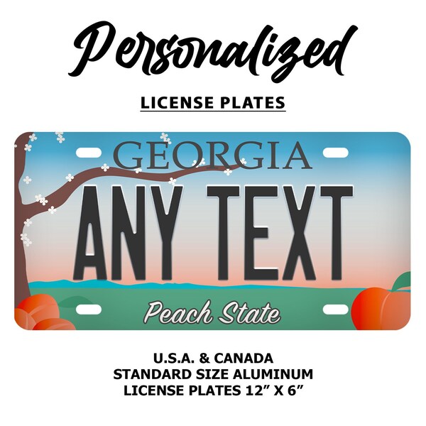 State Plate Etsy
