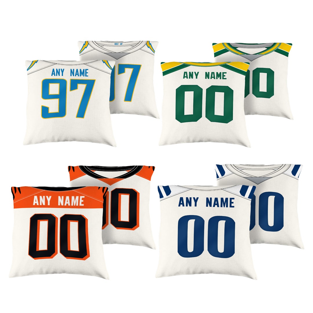 Custom Personalized Football Pillowcase Choose All 32 Football Teams