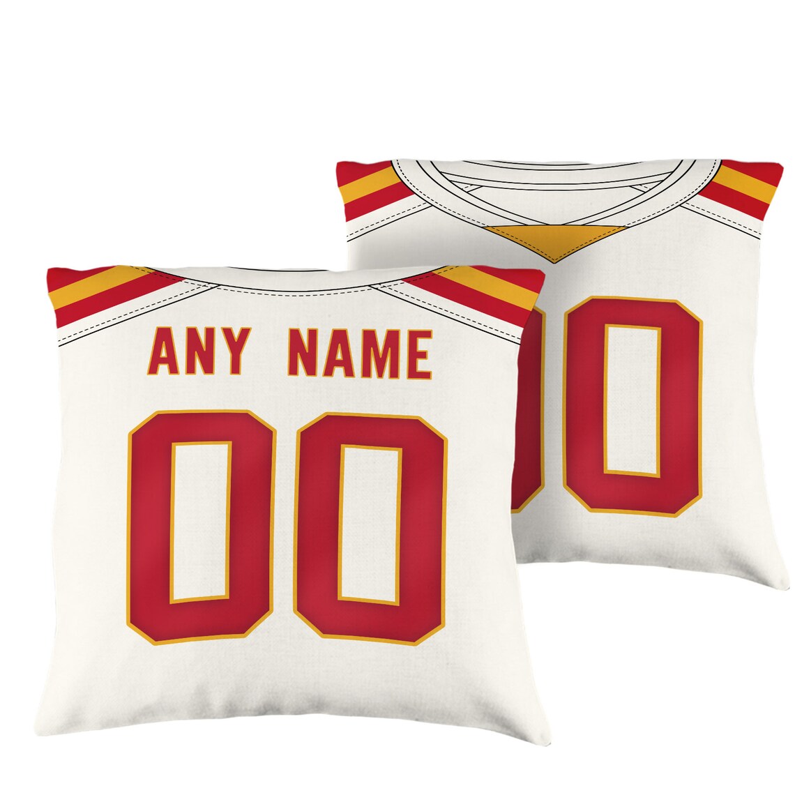 Custom Personalized Football Pillowcase Choose All 32 Etsy