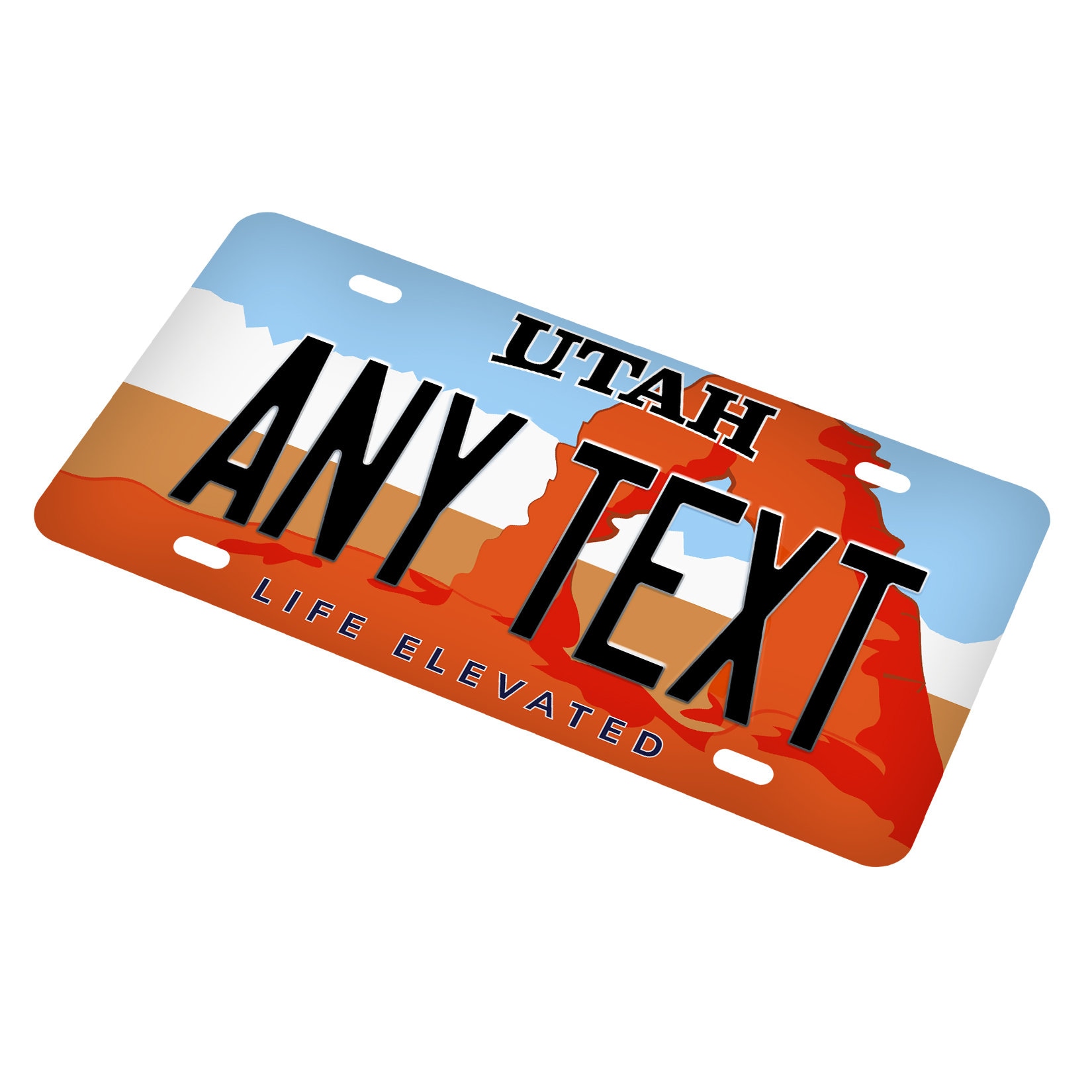 Custom Utah License Plate Personalized Name All 50 States Etsy Canada