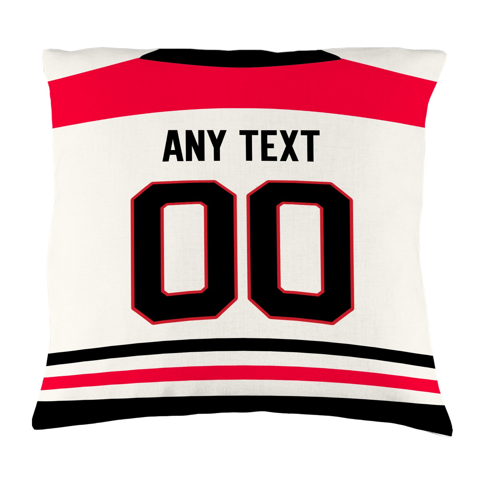 Custom Chicago Blackhawks Hockey Pillowcase Team Jersey Etsy UK
