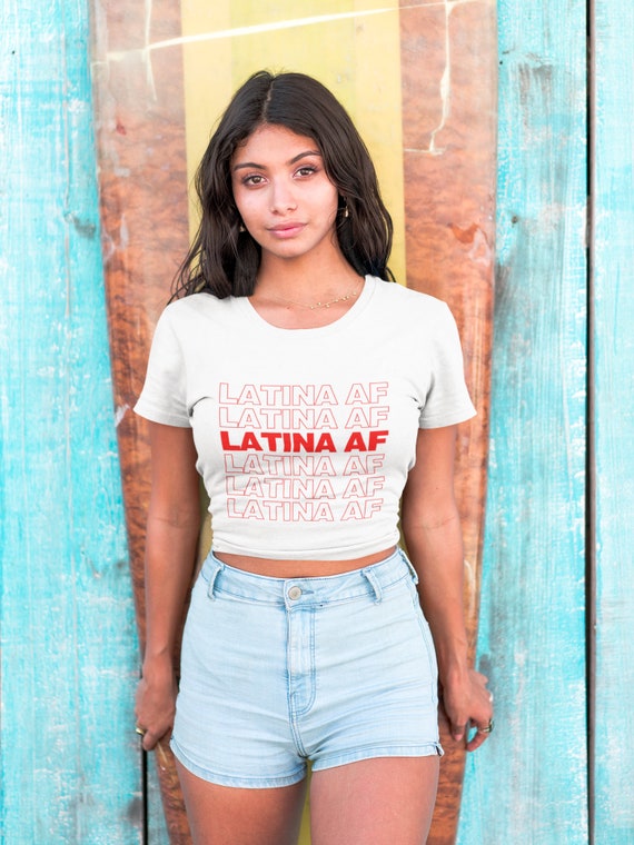 Womens Latina Af As Fuck Tshirt Have A Nice Day In Spanish Tee Womens Latina Af As Fuck Tshirt Have A Nice Day In Spanish Tee