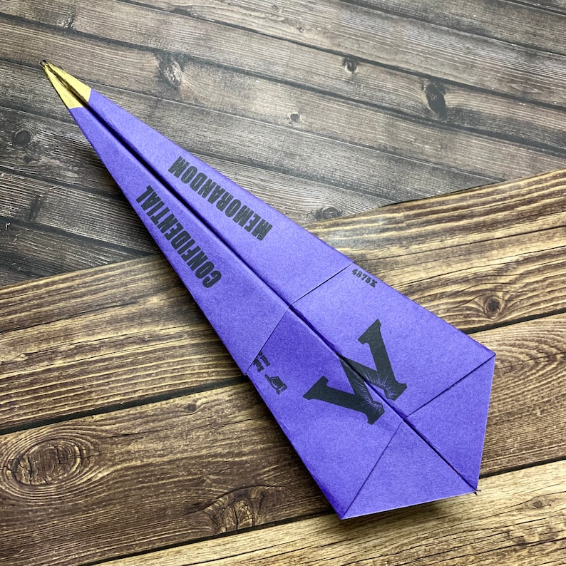Ministry of Magic Flying Memo DIY Set Wizarding Government | Etsy