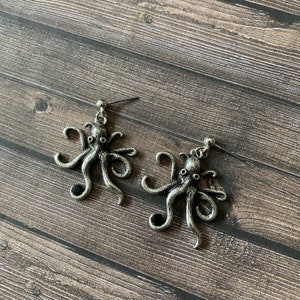 Octopus Earrings