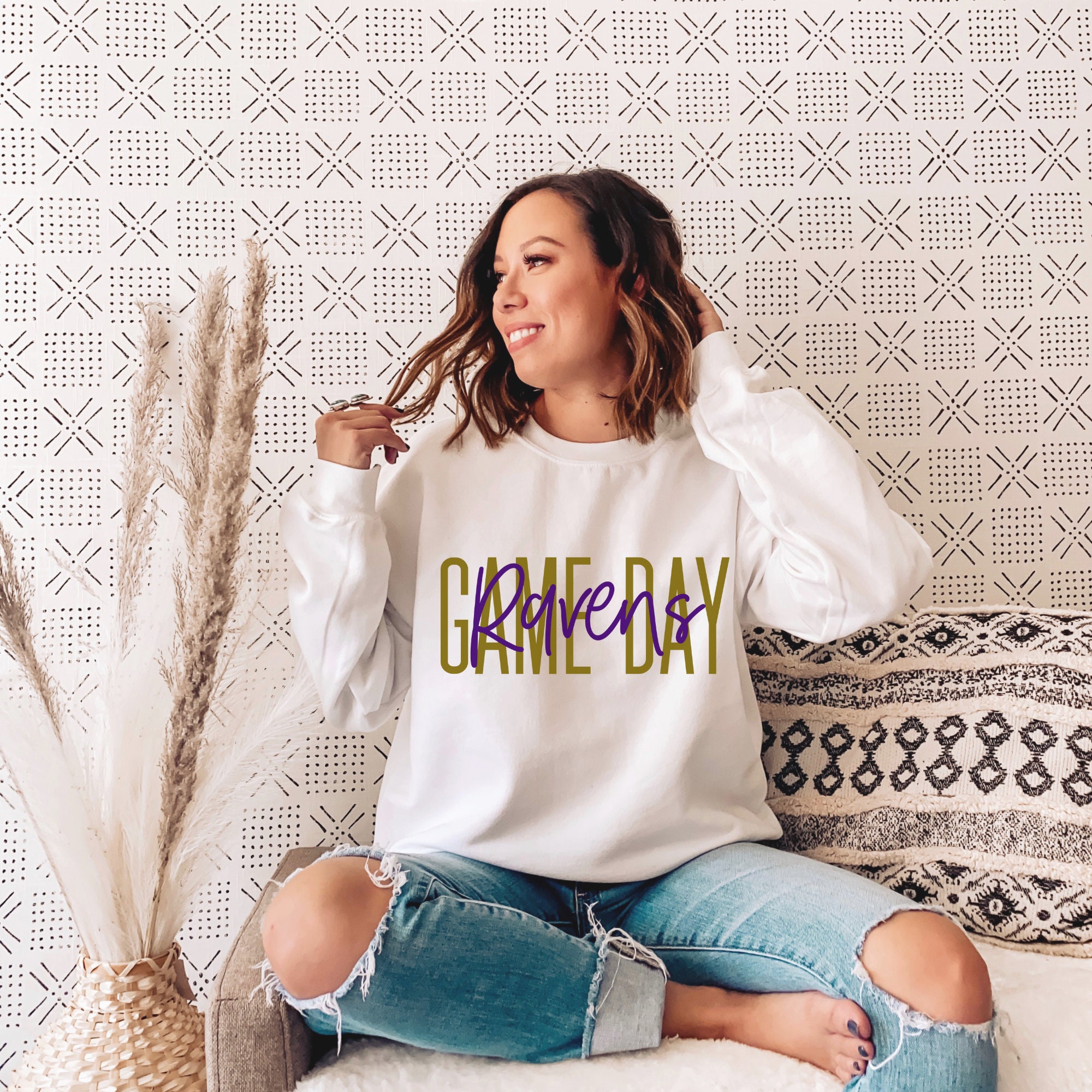 Ravens Sweatshirt - Etsy