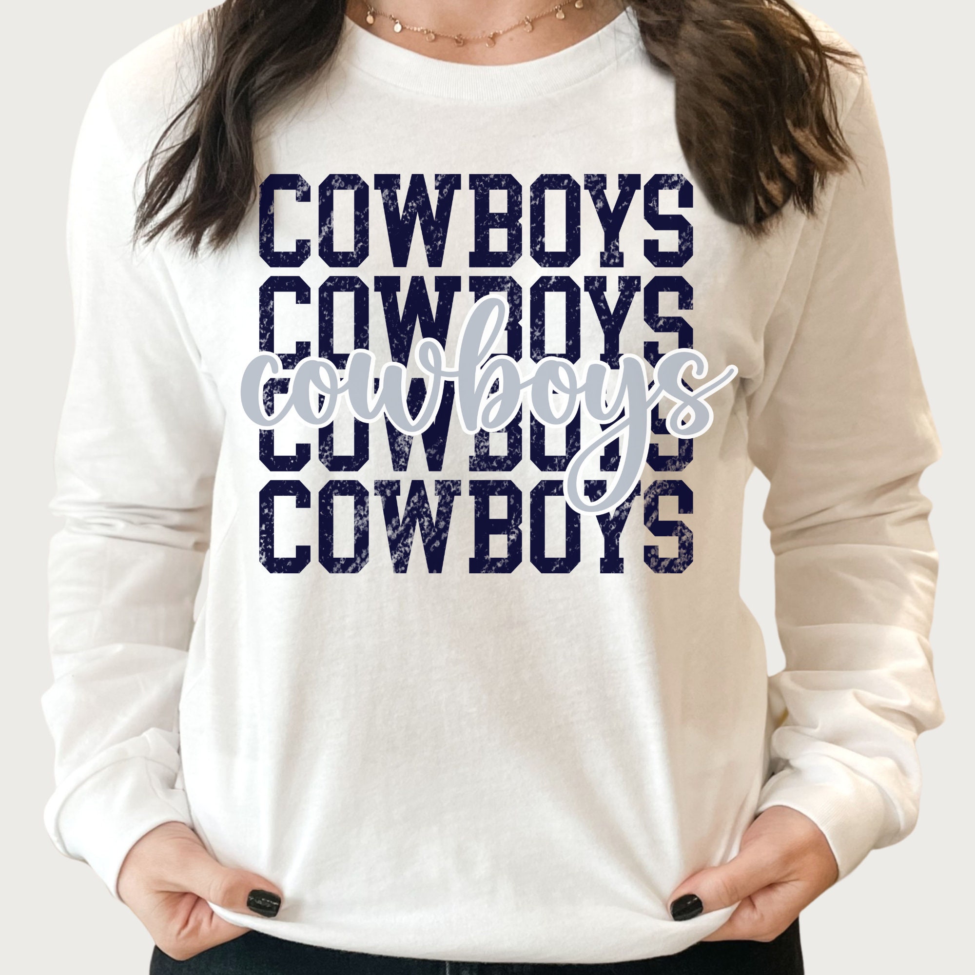 Game Day Cowboys Long Sleeve Shirt Game Day Shirt Cowboys 