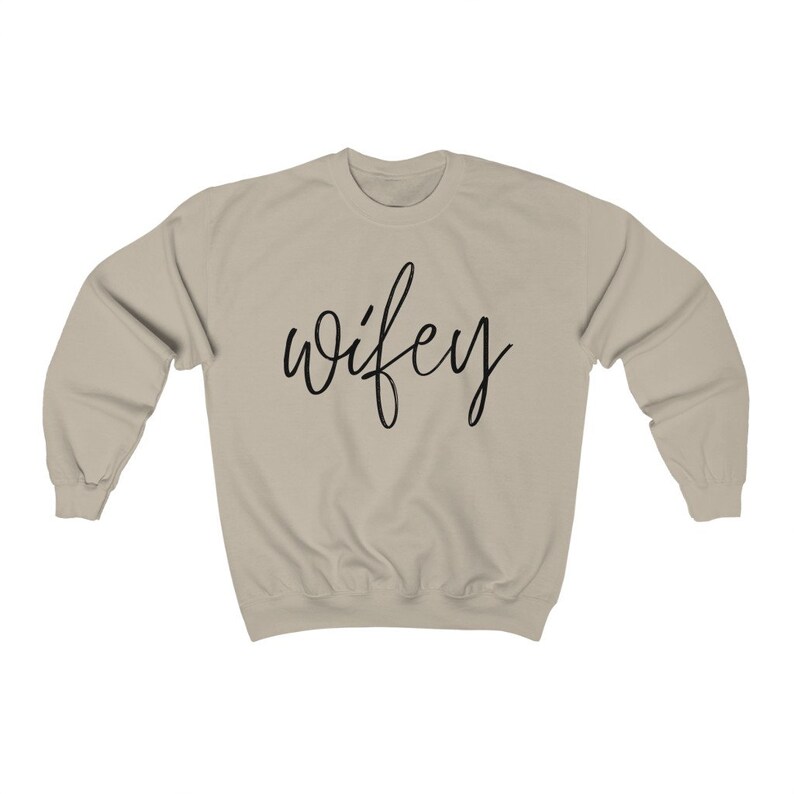 Wifey Sweatshirt Bridal Shower Gift Engagement | Etsy