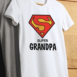 T-shirt Super GRANDPA