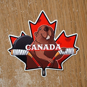 Canadá Vinilo Pegatina Calcomanía Equipaje Laptop Notebook Journal Gift Suitcase Waterproof Scrapbook Helmet Car Flag Holiday Vacation Badge