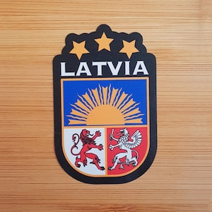 Letonia, Pegatina de vinilo, Diario de viaje, Calcomanía de equipaje, Ordenador portátil, Cuaderno, Diario, Regalo, Maleta, Impermeable, Álbum de recortes, Casco, Coche
