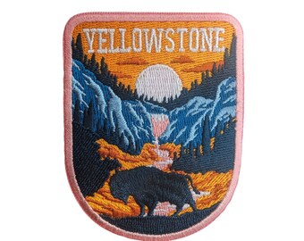 Patch Yosemite National Park California à Coudre Ou Thermocoller