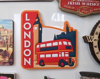 Wedare Magnete Frigorifero 3D Londra Big Ben – Souvenir Turistico In Resina, Regalo Da Viaggio