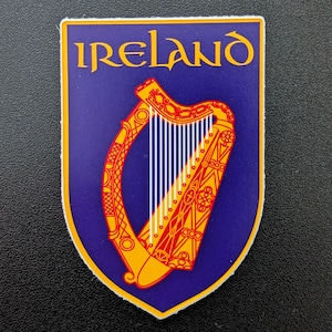 Irland 3"Vinyl Aufkleber für Gepäck, Wasserflasche Laptop Scrapbook Reise Journal Notebook Geschenk Flagge Tagebuch Stadt Land
