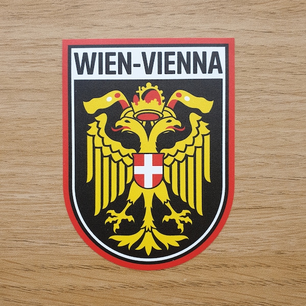 Wien Österreich Vinyl Aufkleber Gepäck Laptop Notebook Journal Geschenk Koffer Wasserdicht Scrapbook Helm Auto