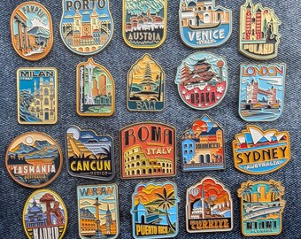 海外旅行 国章 エンブレム付きスプーン 25本まとめ売り Hong Kong Travel Pin 1.25