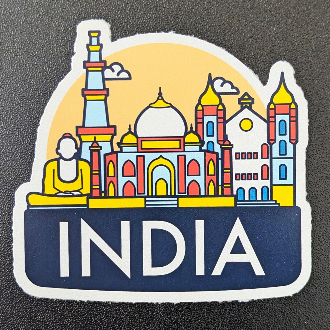 India Origin Sticker India 3