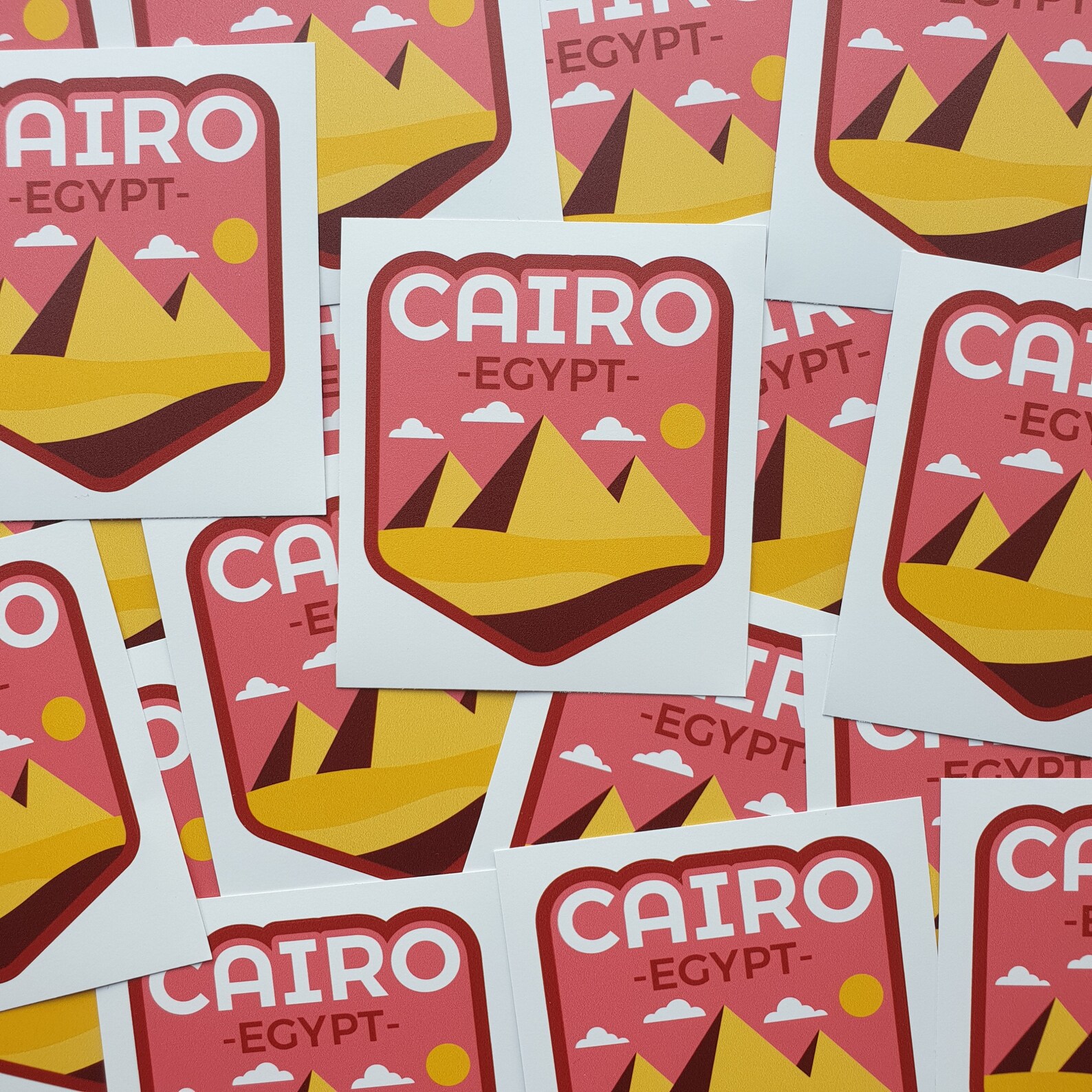 Cairo Egypt Vinyl Sticker Decal Luggage Laptop Notebook Etsy UK