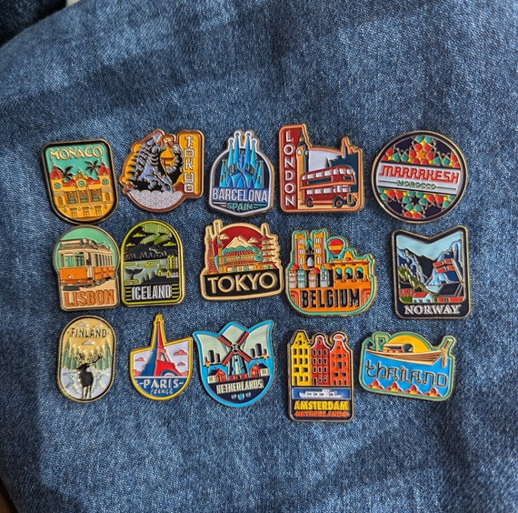 Belgium Travel Pin 1.25