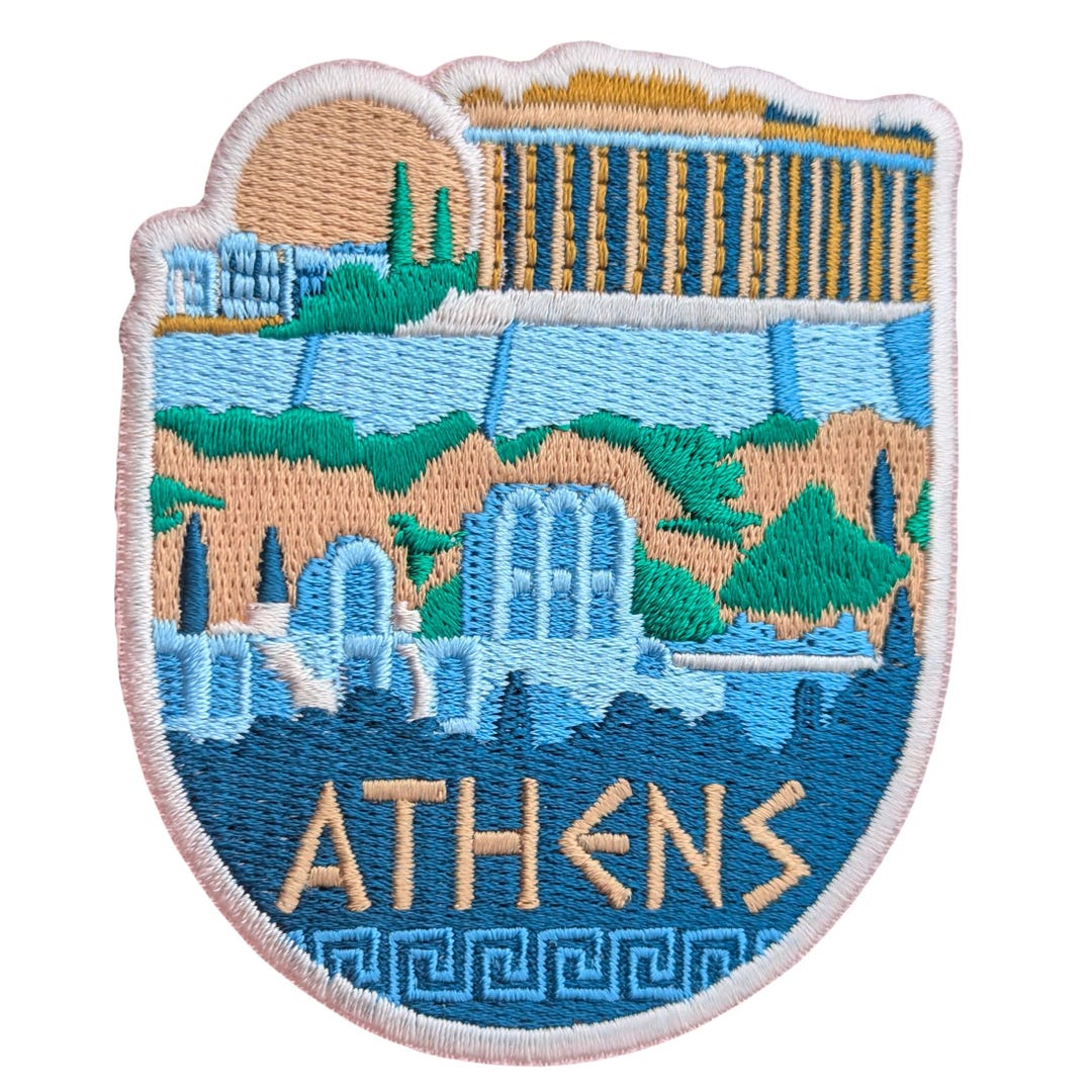 Greek Patch Athens Greece 3