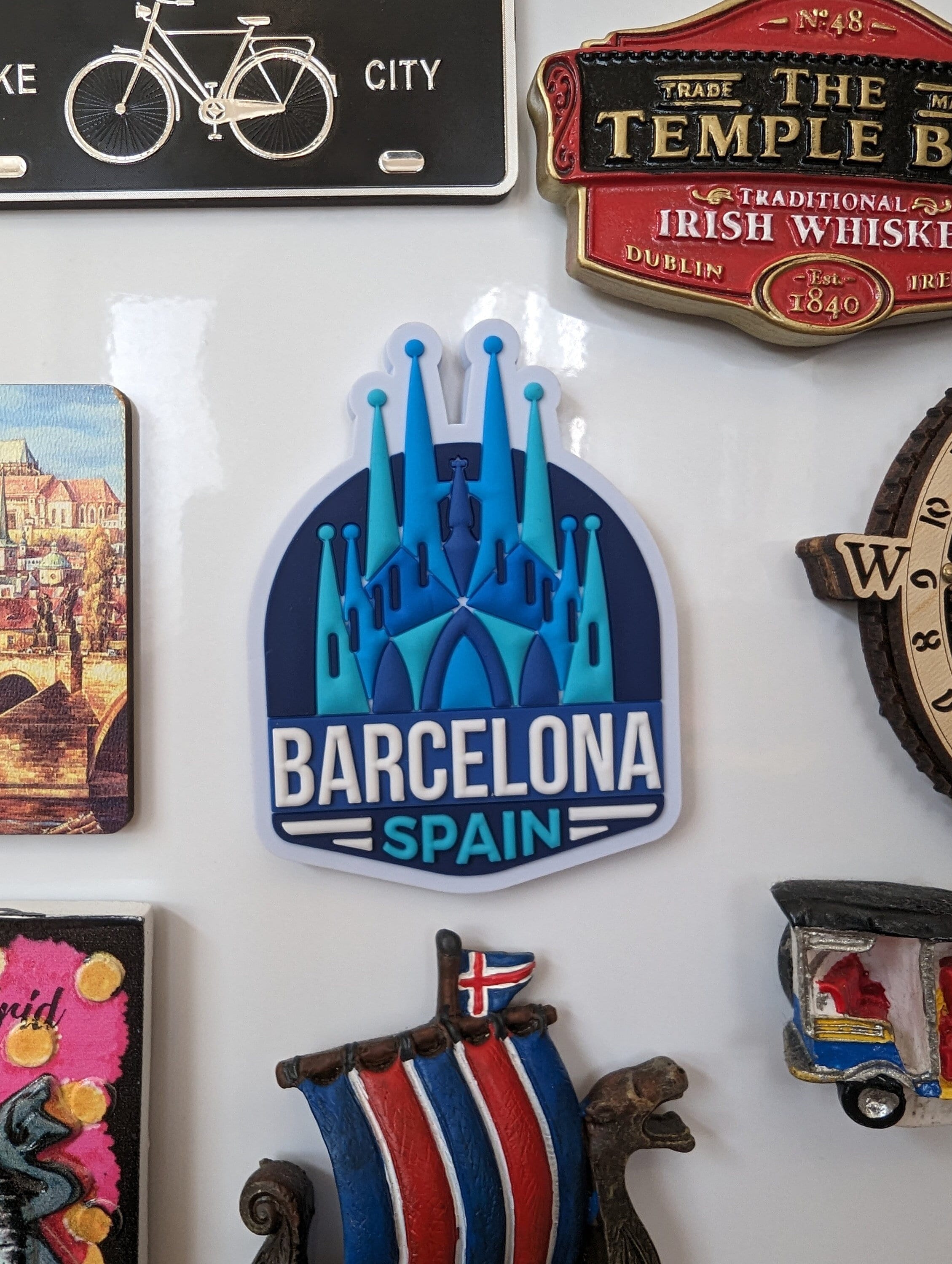 Barcelona Spanje Koelkast Magneet Toeristische Souvenir