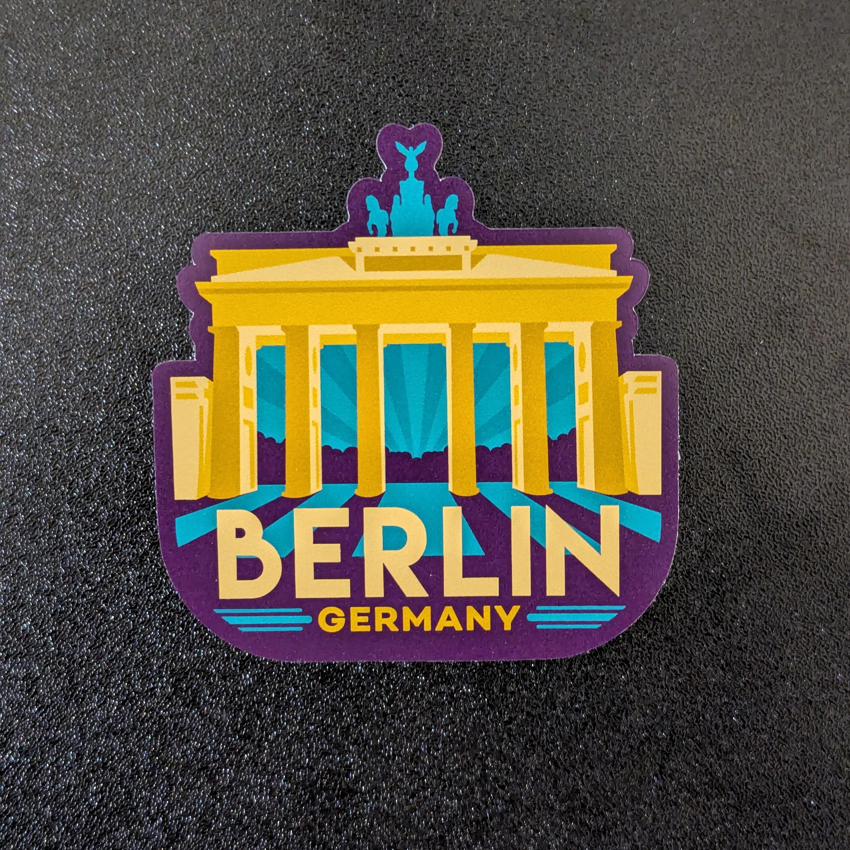 German Post Sticker Sticker Vinile Bandiera Tedesca Premium Vector | Made In Germany Round ...
