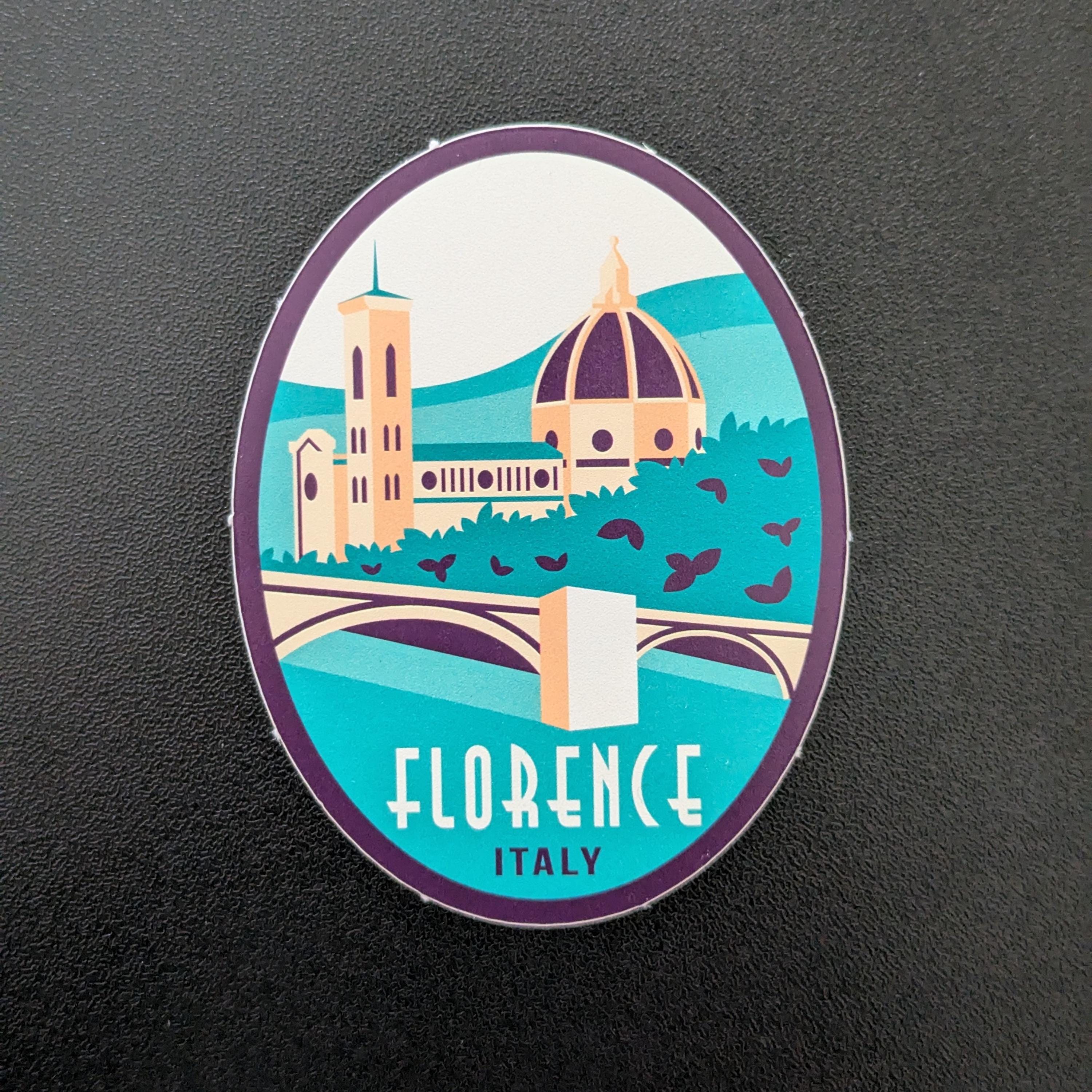 Florence sticker - Etsy México, image size:3000x3000